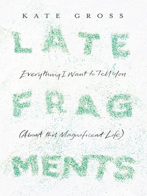 cover image of Late Fragments